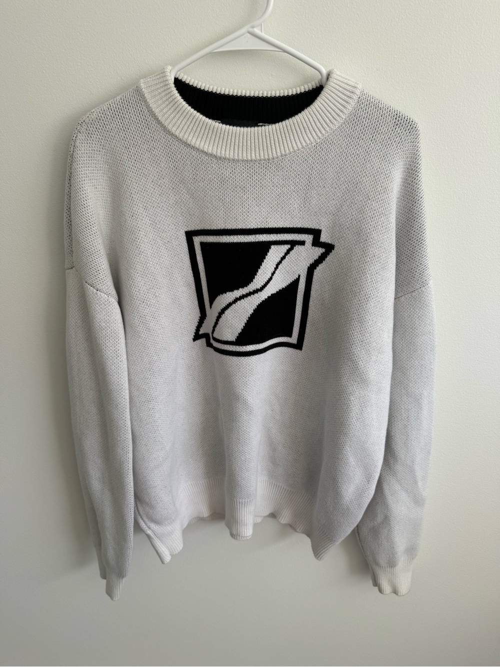 We11done Unisex Jacquard Knit Sweater